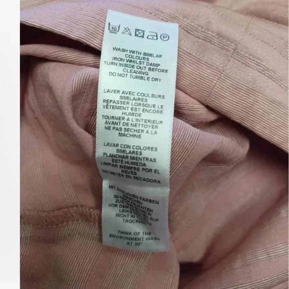 ASOS Petites Pink Tulip Shaped Mini Sleeveless Dress Size 2 - Picture 6 of 8